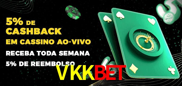 Promoções do cassino ao Vivo VKKbet